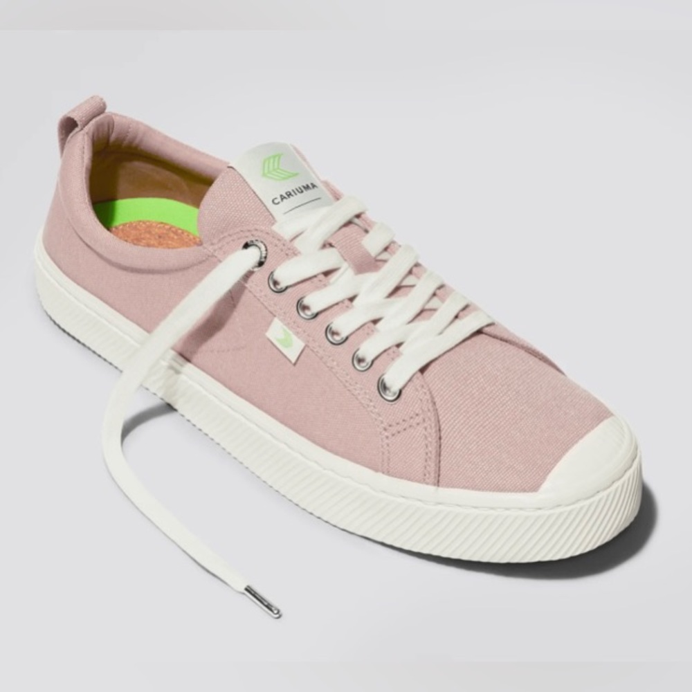 Cariama Rose Canvas Sneakers